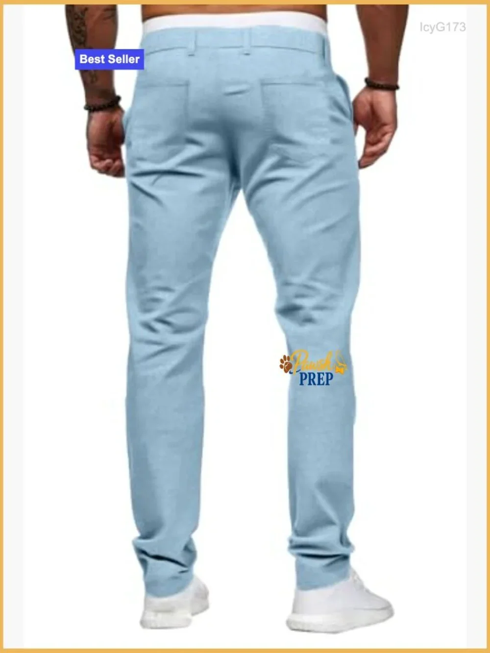Men's Chinos Slim Fit Stretch Casual Dress Pants Tapered Leg Flat Front Comfort